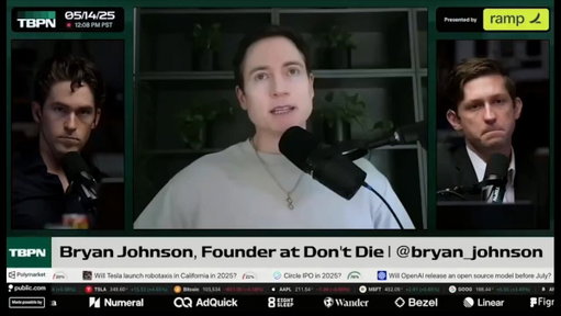 .@bryan_johnson: "I've been able to figure out how to compress everything I've learned into one biomarker."

"The marker that's durable over time is resting heart rate before bed. Show me your resting heart rate, I'll see your soul. It's an accounting of your life decisions." 
