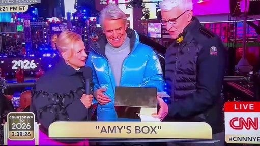 Amy is never being invited back on CNN. 😂😂😂

Anderson Cooper: “What’s the best place to meet a man in 2026?”

Amy: “I’d say in a ladies room.” 💀 