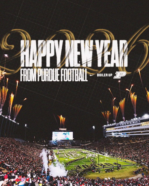 Happy New Year, Boiler Nation! 🎉🎆 