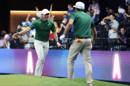 Back at it tonight. @commongolf vs @WeAreLAGC at 7 PM ET on ESPN2. 

@TGL @Keegan_Bradley @michaelt_1 