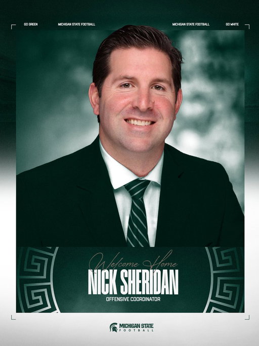 The leader of our offense.

Welcome to EL, @FBCoachSheridan! 