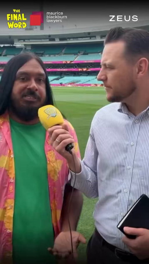 “What we’re just trying to say is ‘this is what it feels like’. So, just show some empathy.” 

Responding to Usman Khawaja’s press conference, here’s Bharat Sundaresan (@beastieboy07 )

SCG preview ep in feeds now. 