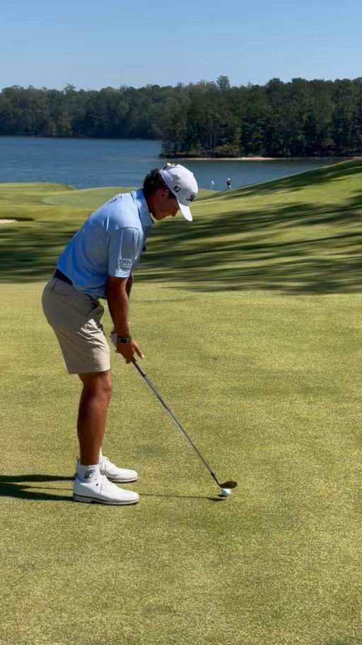 The #1 ranked amateur golfer in the world. Got the chance to film a video with Jackson Koivun and he was unreal. 

His stats have him ranked higher than Tiger in a lot of areas. He’s finished top 10 in multiple PGA Tour events as well. 

The real question is will he go back to college or turn pro? 

This was a dirty low cut wedge. Can’t wait for y’all to see this one Monday