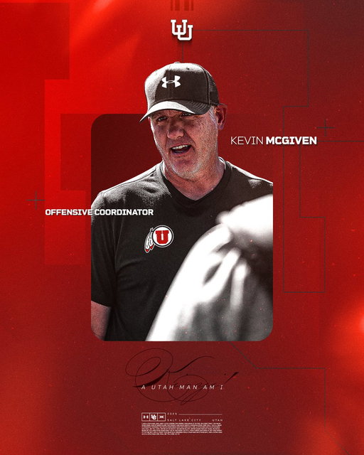 𝑾𝒆𝒍𝒄𝒐𝒎𝒆 𝒕𝒐 𝑼𝒕𝒂𝒉‼️

@coachmcgiven has been named our new 𝐎𝐟𝐟𝐞𝐧𝐬𝐢𝐯𝐞 𝐂𝐨𝐨𝐫𝐝𝐢𝐧𝐚𝐭𝐨𝐫 🙌

📰 https://t.co/2WzFHoPHU7

#GoUtes 