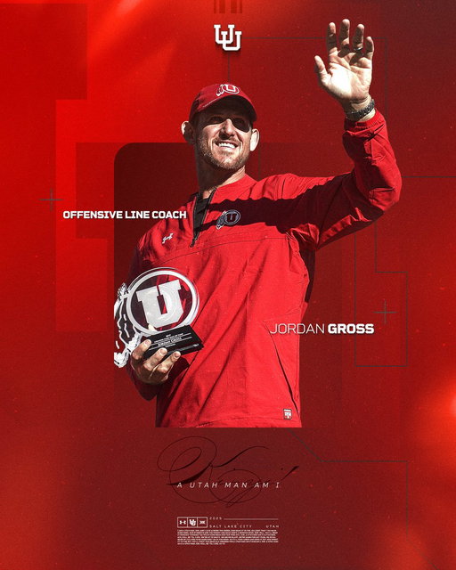 𝑨 𝒍𝒆𝒈𝒂𝒄𝒚 𝑼𝒕𝒆 is back in the building‼️

@J2theGross has been named our new 𝐎𝐟𝐟𝐞𝐧𝐬𝐢𝐯𝐞 𝐋𝐢𝐧𝐞 𝐂𝐨𝐚𝐜𝐡 🙌

📰 https://t.co/PxPFJ31Udt

#GoUtes 