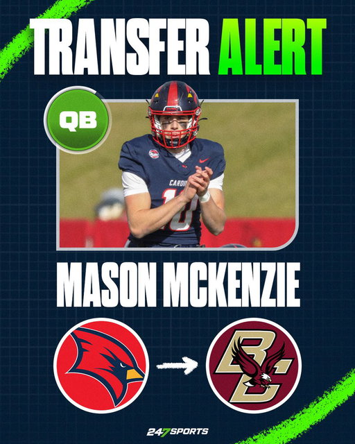 Boston College gets a commitment from Saginaw Valley State QB Mason McKenzie who talks about why he chose the Eagles and his chance to win the job.  https://t.co/BkFC6rmIJ1 