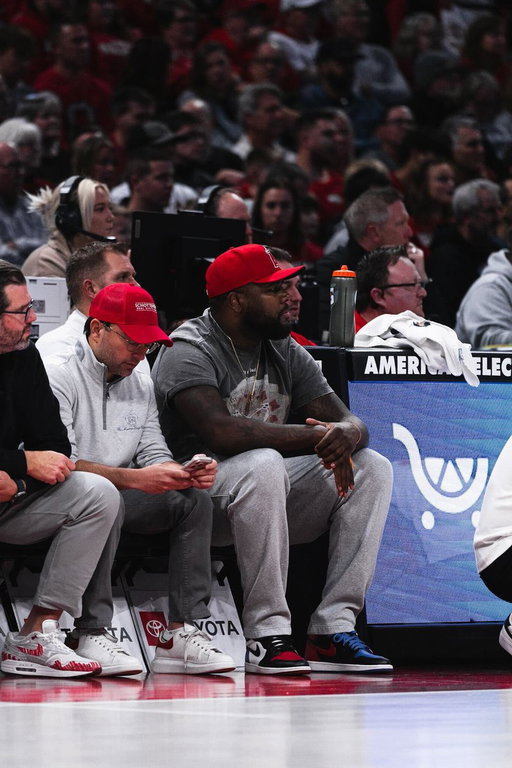 National Champion @CJ1two in the house 🏠 

@OhioStateFB x @OhioStateHoops 