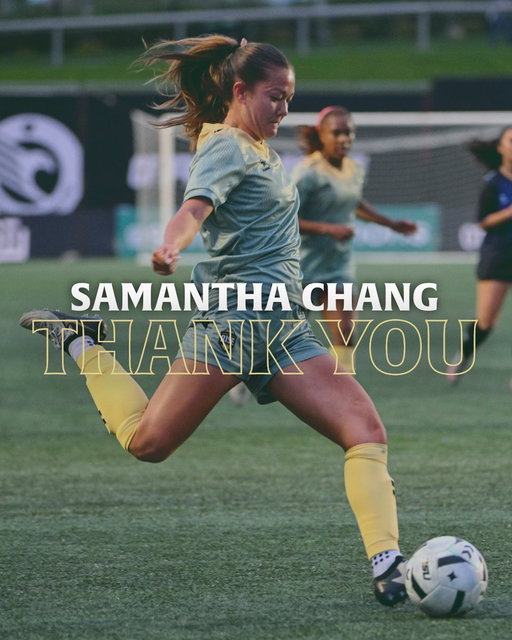 Thank you, Sam Chang, for your leadership, drive, and impact on and off the field. Wearing the armband in the second half of the season, Sam captained us to the inaugural Northern Super League Championship. Forever a 2025 Rise FC Champion. Thank you, Sam 🏆♾️💚 