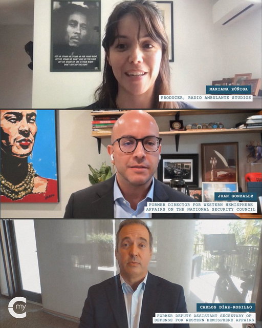 This week on #TheMoment, @JorgeRamosNews and @PaoRamos host a special roundtable to break down what this moment means. Joined by Juan Gonzalez, Carlos Díaz Rosillo, &amp; Caracas-based journalist Mariana Zúñiga, they unpack the stakes for Venezuela and the future of US foreign policy 