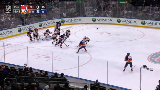A NATTY HATTY FOR ANTHONY DUCLAIR. 