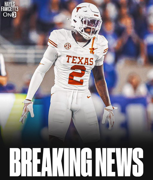 BREAKING: Texas DB Derek Williams will withdraw his name from the @TransferPortal and will return in 2026, he tells @on3

Through 3 seasons he’s totaled 75 tackles, 2 PD, 1 INT, &amp; 1 FF

https://t.co/RlUbB6Fk7q 