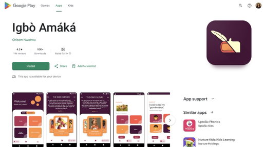 I built a mobile app for learning Igbo and it's avaliable on Google Play🥹❤️ 