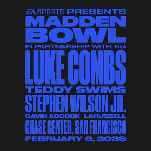 Five chart topping artists. One unmissable stage.

EA SPORTS Presents #MaddenBowl live from #SuperBowlLX in SF 
