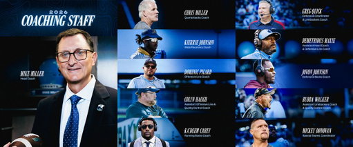 Meet your 2026 Argos coaching staff 🫡 