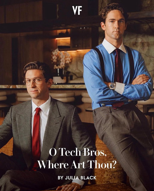 Technology Brothers in @VanityFair written by @tbpn  2024 runner up journalist of the year @mjnblack 
