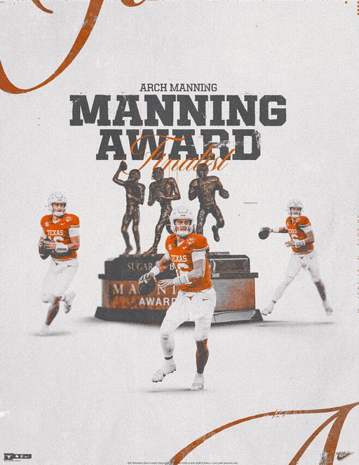 Manning Award Finalist - @ArchManning 🤘 