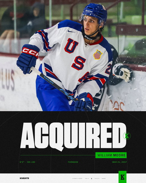 We've acquired William Moore and draft picks for Ben Wilmott. 