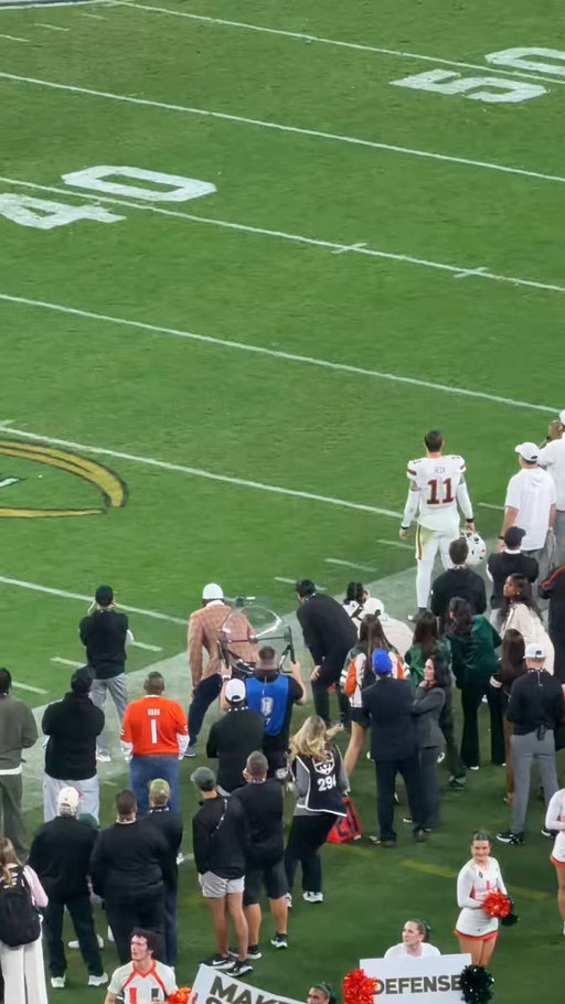 After the questionable pass interference 