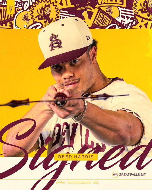 Reed Harris has signed with the Arizona State Sun Devils. 