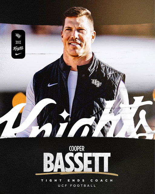 Leading the tight ends💪

Welcome to UCF, @CBassett_UCF ⚔️ 