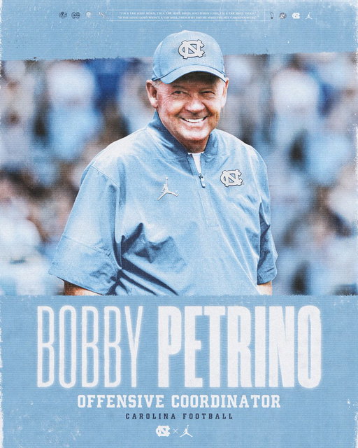It’s official!

Welcome to Chapel Hill, @CoachBPetrino! 🐏🏠

🔗: https://t.co/XOaBDLO617 