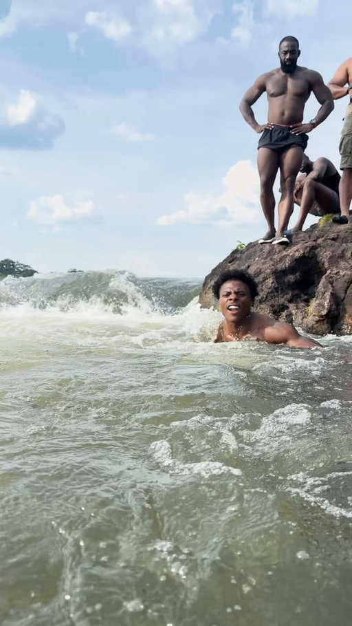 Swimming In the Devils Pool 🌊👹 