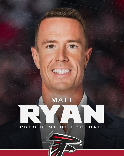 Matt Ryan has been named our President of Football! http://atlfal.co.nz/45y6nCg 