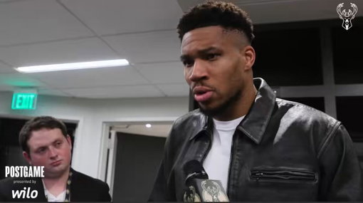 Reporter to Giannis: "How did you get [LeBron's] jersey?"

Giannis: "I just asked for it. You never know. Might be our last game against one another. I hadn't played him since 2022. He had a couple of injuries [since] that time. Had the opportunity in 2026, 4 years later to play against him. So I just asked him, I said 'hey can I have the jersey', he's like 'yeah that's yours'.