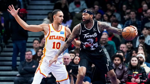 Per @JakeLFischer | @TheSteinLine:

- With Anthony Davis expected to miss extended time due to ligament damage in his left hand, Atlanta could explore whether Memphis is willing to entertain talks involving Jaren Jackson Jr.
- The Raptors were among the teams to express interest in Trae Young. 
- Toronto presented a proposal centered on Immanuel Quickley and draft capital in exchange for Young.
- Atlanta had no interest in a Quickley-centered package, citing the long-term money he’s owed. Instead, the Hawks prioritized ample financial flexibility.

(Via: https://t.co/uL6ct2Sh2W)

#TrueToAtlanta