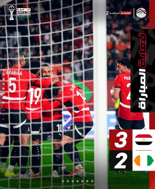 تمت المهمة 🤩
الفراعنة في المربع الذهبي 🔥🔥🇪🇬

#شجع_مصر
#منتخب_الفراعنة 