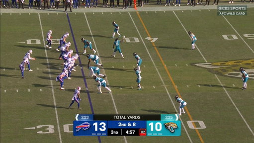 Huge stop by @JoshHinesAllen. Jags got this down three let’s go! 