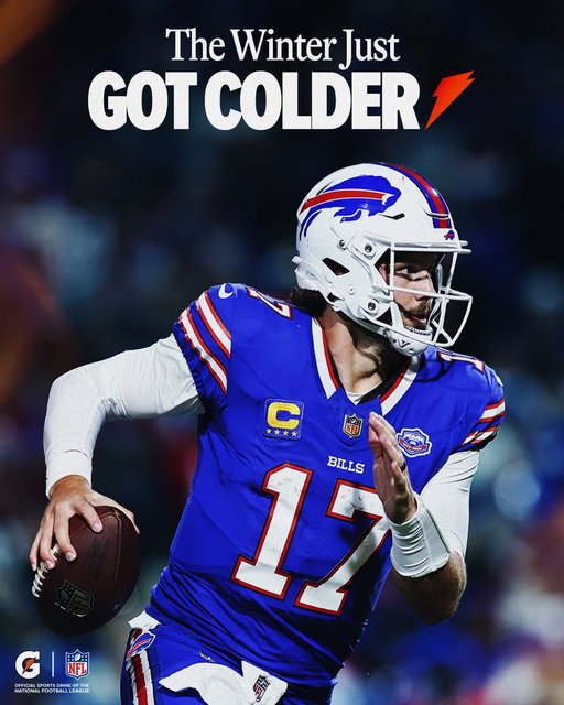 The Winter Soldier is on a mission this postseason 😤 @JoshAllenQB 