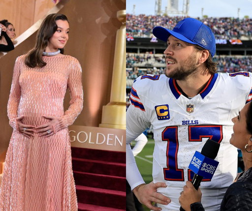 Oh this baby is already iconic!😌✨

Your mom, Hailee Steinfeld, attending the Golden Globes as a presenter after starring in the smash-hit Sinners.🎥

Your dad, Josh Allen, just silenced an entire stadium by winning his first NFL road playoff game for the Bills. 🏈 