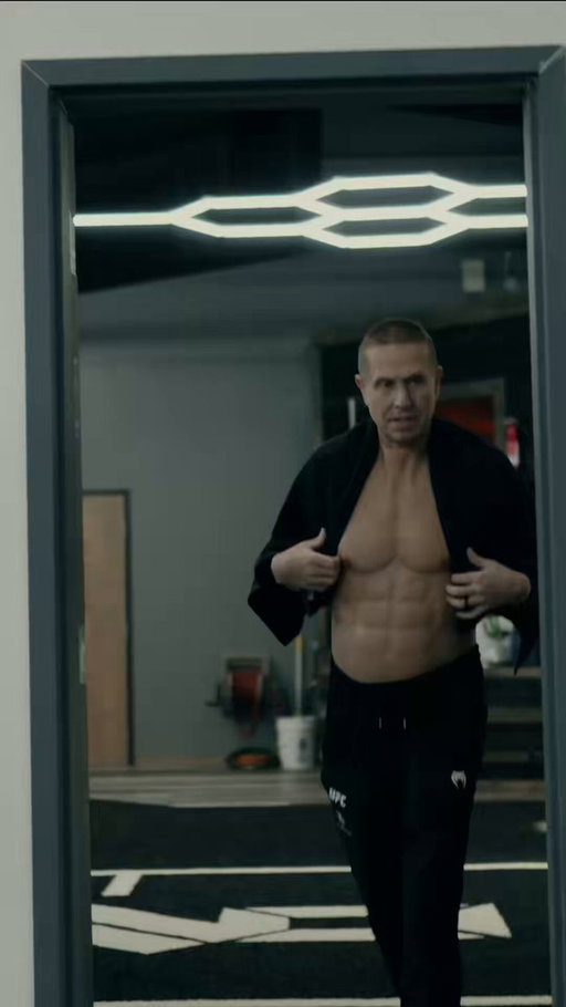 Who knew coach was ripped like this?😂 Episode 5 out tomorrow on my YouTube. #ufc324 