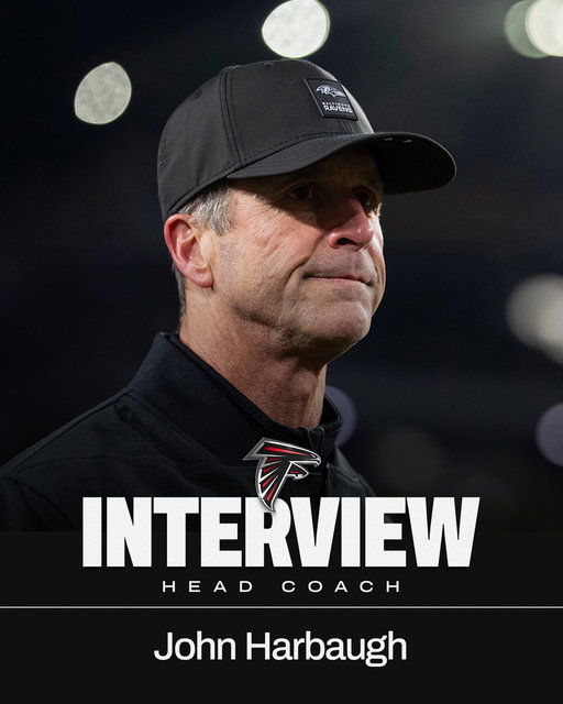 We have interviewed John Harbaugh for our head coach opening http://atlfal.co.nz/49jFioT 