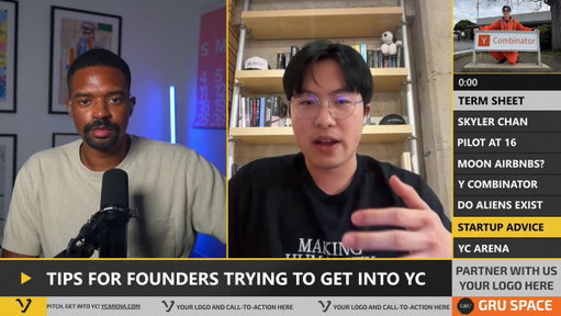 ⚡️LIVE on VESTING: YC Startup Founder @skyler_chan_ on why entrepreneurs should go after big ideas! 

SKYLER: "I really hope this generation doesn't fall into the trap of dropping out (from college) to build AI Notetaker apps!"