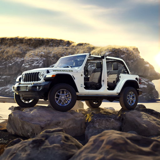 Drop 3 of 12: The Jeep® Wrangler 85th Anniversary Edition is a patriot in plaid. 

Preproduction model shown with Mopar Tubular Side Steps. Actual production model may vary. Features and products shown are for illustrative purposes only. 