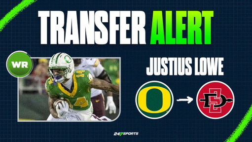 Oregon receiver Justius Lowe is transferring to San Diego State:  https://t.co/OTPcLIt1og 