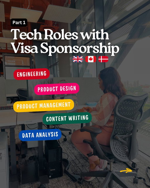 JOB ALERTS ARE BACK!!🚨
I used to do this regularly, until life got busy🫠

Anyways, tomorrow I’ll be posting 15+ job openings across Engineering, Design, Analytics, Product &amp; Content Writing🚀

📍: EMEA 
 ✈️ : Visa sponsorship available

Turn on post notifications!🔔 