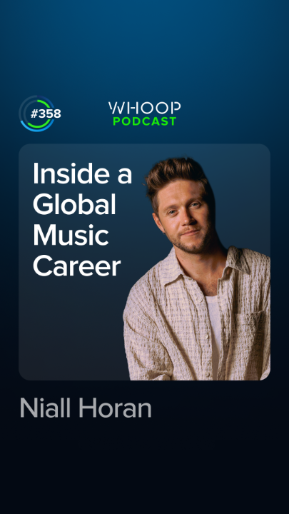 “If fans saw what really happens in the studio, they wouldn’t believe it.”

@NiallOfficial joins the WHOOP Podcast to pull back the curtain on his creative process —  from dreaming up lyrics to performing on the global stage. He talks about staying performance-ready, sharing how his routines help him maintain energy, creativity, and gratitude night after night.

Listen now on Apple, Spotify, and YouTube.