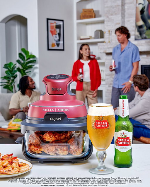 You'll want to win this limited-edition Ninja Crispi from @NinjaKitchen and Stella if “host more” is one of your resolutions. Enter at https://t.co/OzKprcUfrV. 