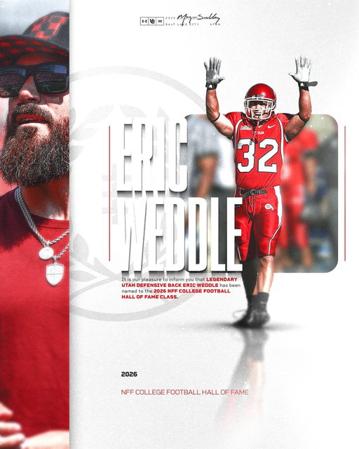 Congratulations to 𝑼𝒕𝒆 𝑳𝒆𝒈𝒆𝒏𝒅 @weddlesbeard for being named to the 𝟐𝟎𝟐𝟔 @NFFNetwork 𝐂𝐨𝐥𝐥𝐞𝐠𝐞 𝐅𝐨𝐨𝐭𝐛𝐚𝐥𝐥 𝐇𝐚𝐥𝐥 𝐨𝐟 𝐅𝐚𝐦𝐞 𝐂𝐥𝐚𝐬𝐬‼️🙌

📰 https://t.co/hmHEadMe5m

#GoUtes 