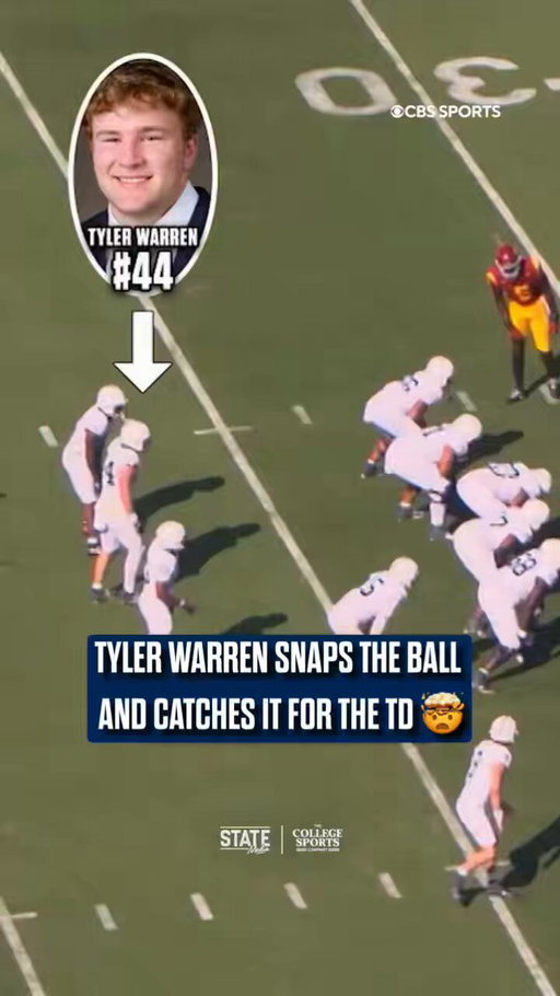 This play vs. USC was CRAZY 🤯🔥

(via CBS Sports) 