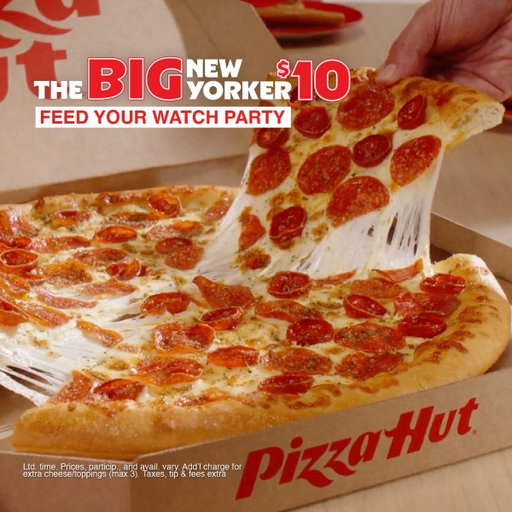 Lock in our biggest pizza for the biggest game. Feed your game day crew for just $10. 