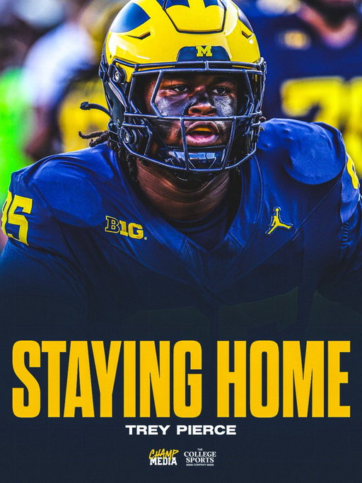 Locked in 🔒

@treypierceiii is remaining a Wolverine 〽️🏈 