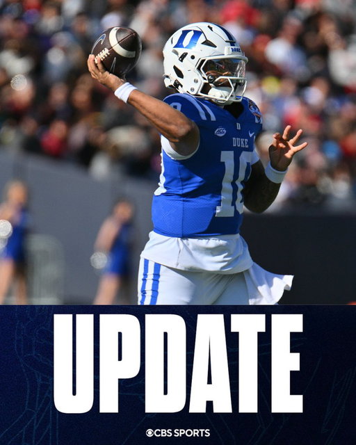 Duke has concerns that star quarterback Darian Mensah could enter the transfer portal, multiple sources tell @mzenitz and I for @CBSSports. 

Mensah finished 2nd in the FBS this season with 3,973 passing yards and 34 touchdowns. 

https://t.co/mkxQThnHvv 