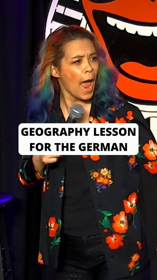 Maybe Germany could've won the World Wars...if only their Geography wasn't so bad... 🇩🇪 

#comedy #standup #funny #haha #comedian #rialina #germany #crowdwork #live #WW2 