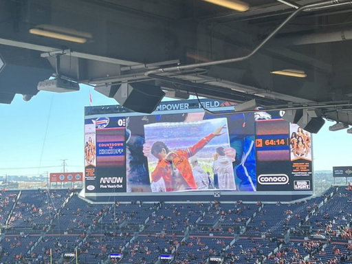 The Broncos with the Ultimate TROLL 💀

Denver put up the photo of Josh Allen’s wife, Hailee Steinfeld dabbing while fully decked out in Broncos gear 👀

Gotta respect the game 🤝 