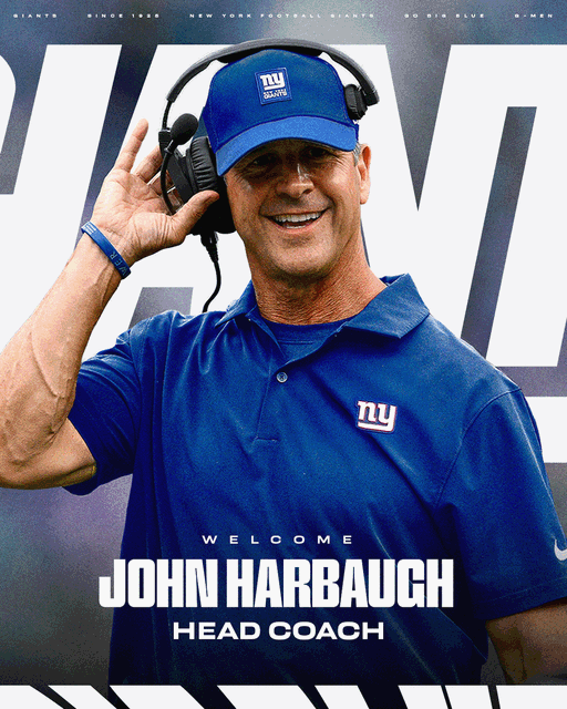 Welcome to Big Blue, Coach Harbaugh 