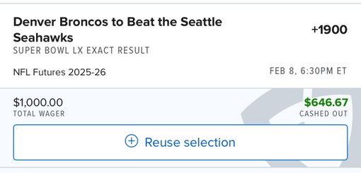 First bet I have cashed out in a LONNNGG time. Still cant believe I hit the button 😂 